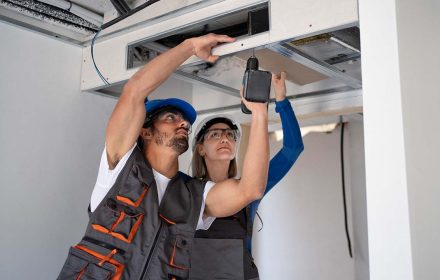 instalación aire aco